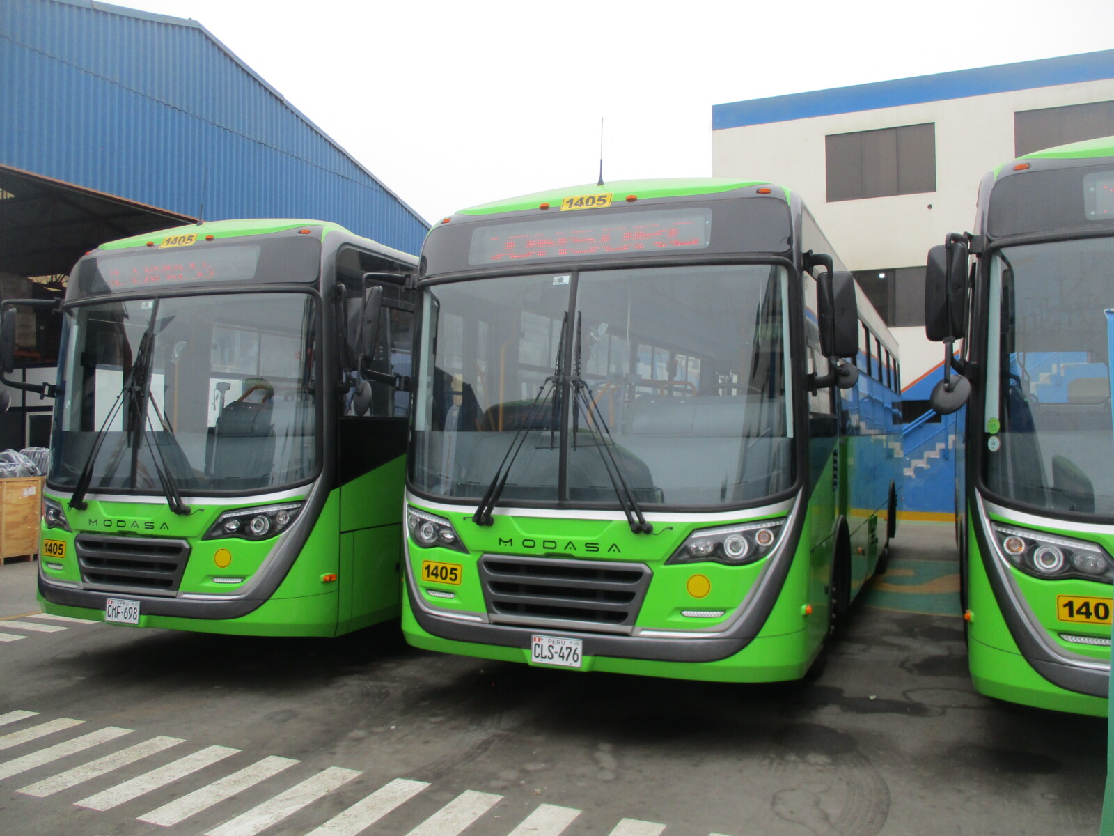 Modasa Entrega Buses A Gnv Para Renovar El Transporte P Blico De