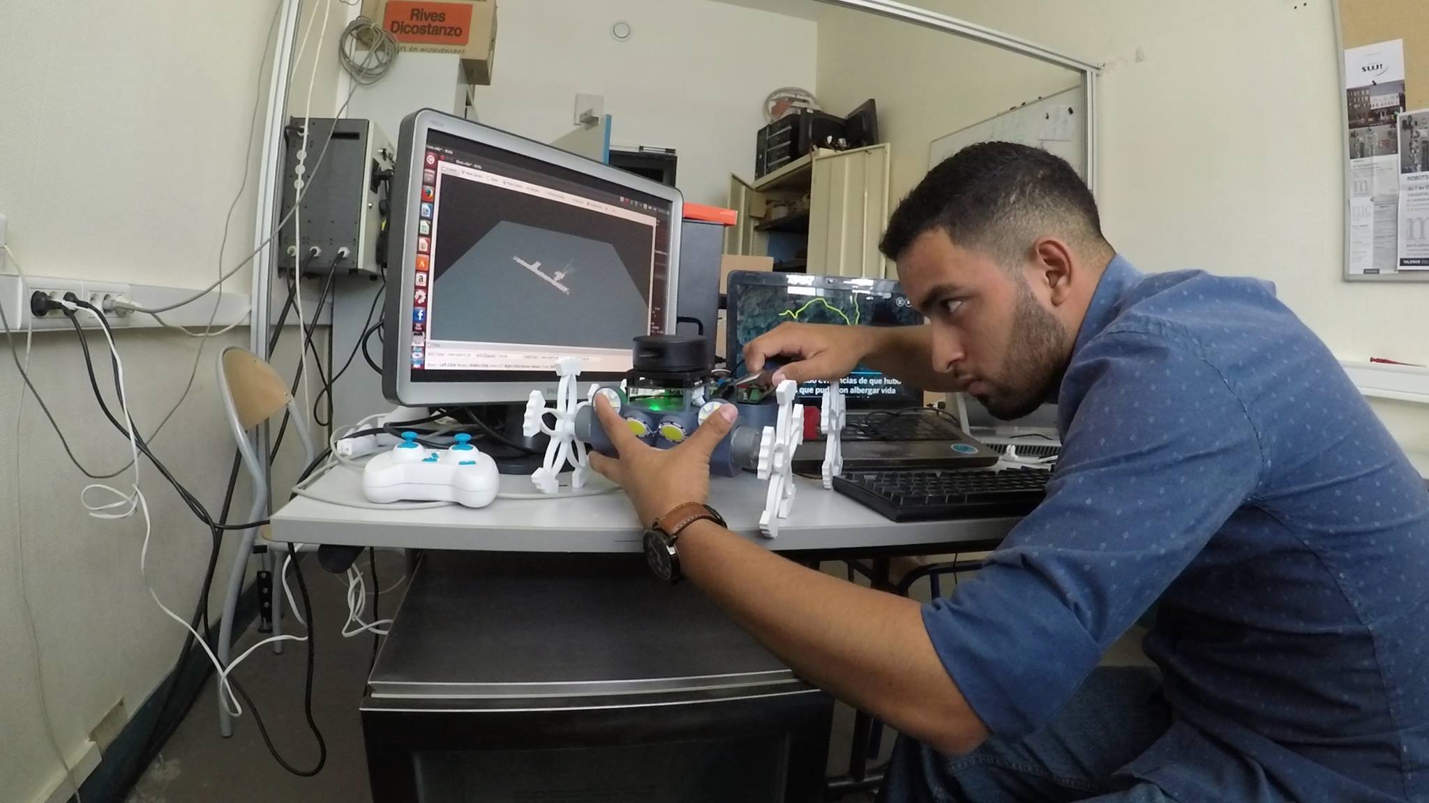 Piurano crea robot para exploración en Marte Piurano crea robot para exploración en Marte