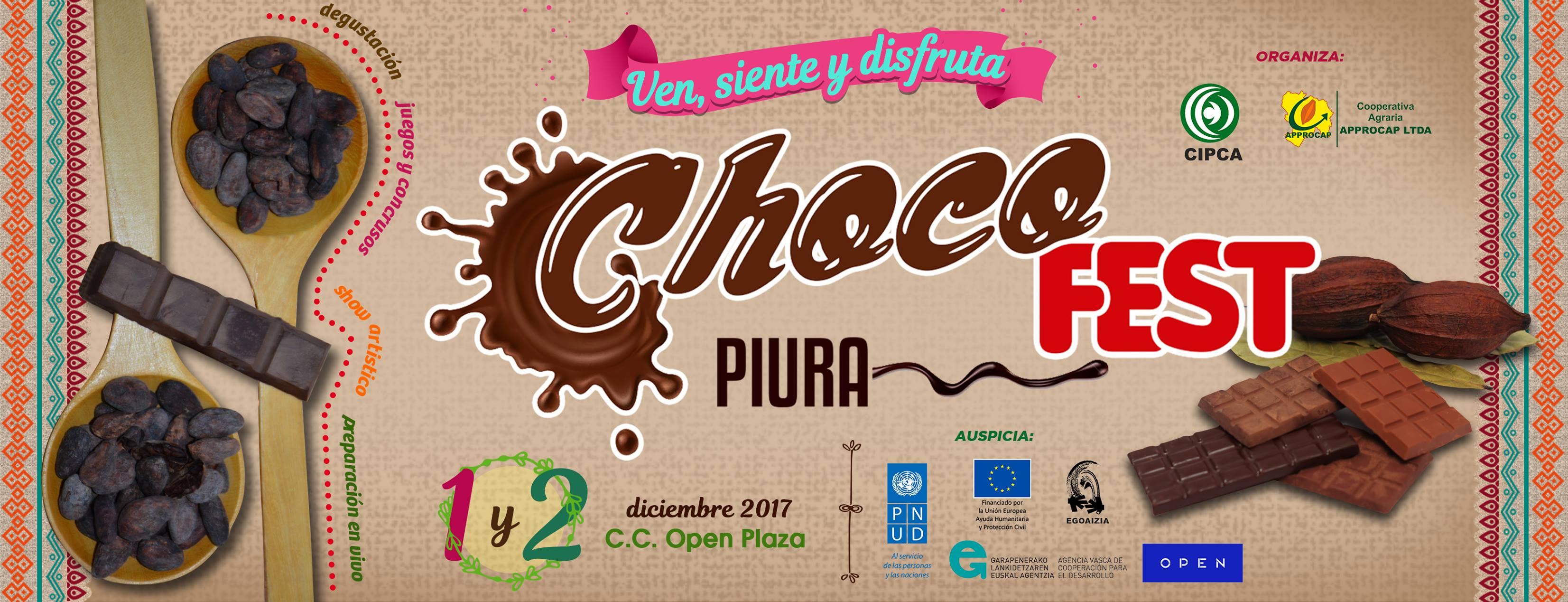 Chocofest Piura: inicia el IV Festival del Chocolate piurano Chocofest Piura: inicia el IV Festival del Chocolate piurano