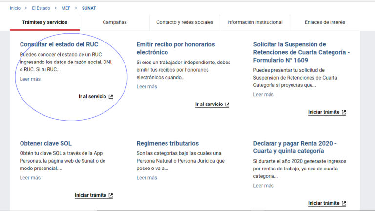 Sol Ruc Sunat: Conoce aquí cuál es tu RUC y clave sol - Infomercado - Noticias