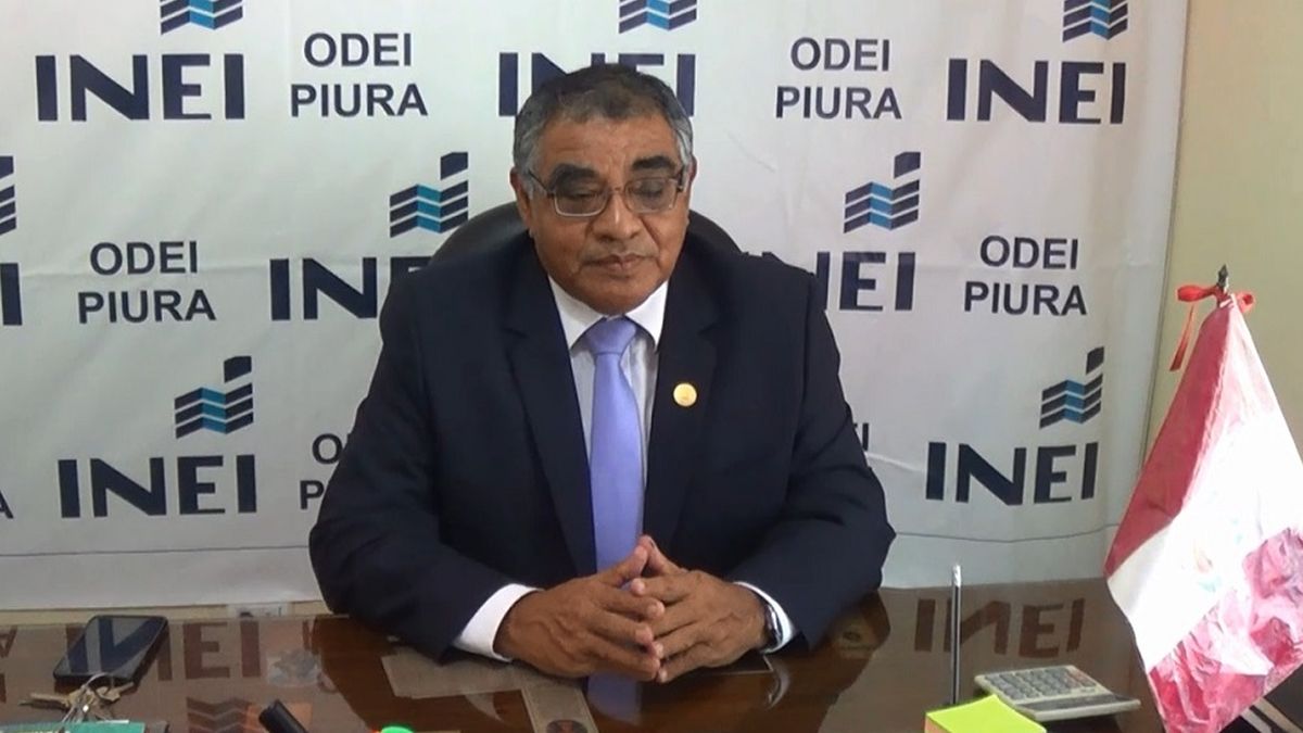 Martín Herrera Boyer, director departamental del INEI Piura.