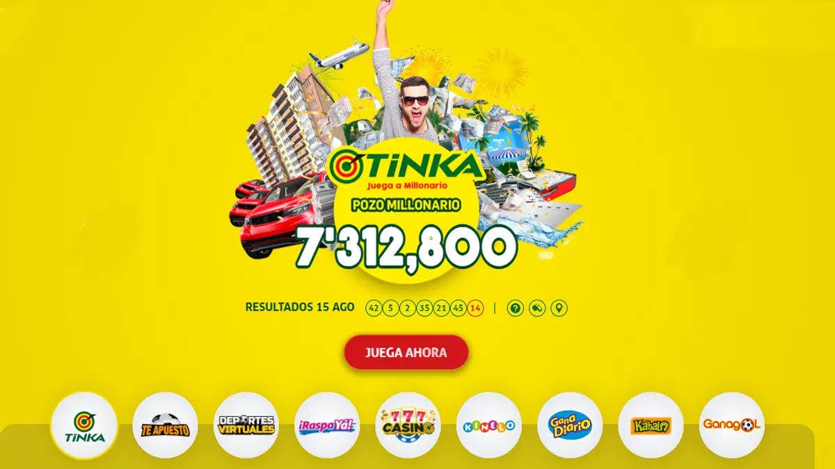La Tinka: el juego de lotería más popular del Perú ⚪ Pozo Millonario