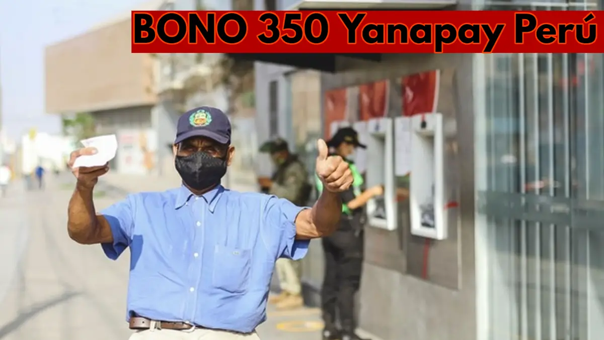 Bono Yanapay 350 soles