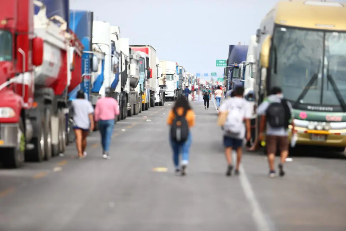 Paro Nacional de Transportistas Perú 2022