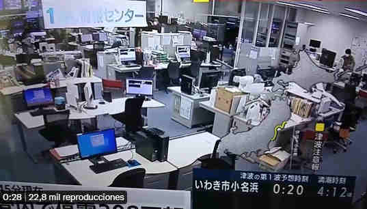 Videos y fotos terremoto en japón