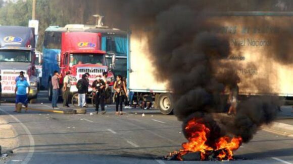 Paro de Transportistas HOY 4 de abril de 2022