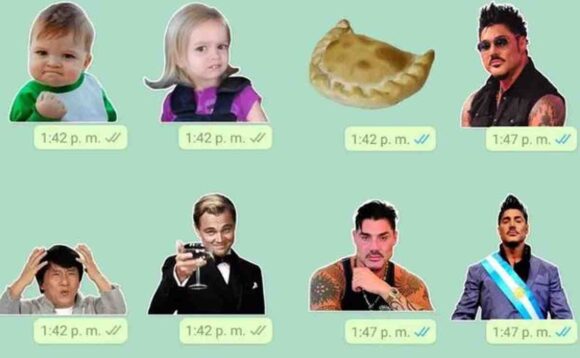 WhatsApp Web Stickers