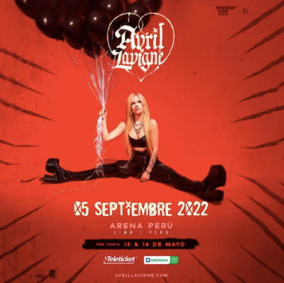 Avril Lavigne EN VIVO 2022 Perú