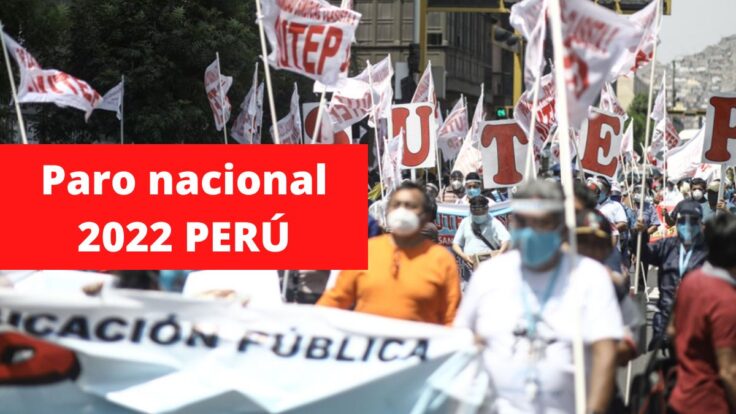 Paro nacional 2022 Perú: profesores se unen al paro de transportistas desde este martes 28 de junio
