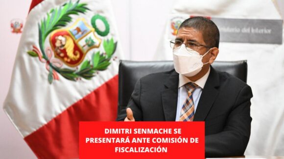Caso Juan Silva: Ministro Dimitri Senmache se presentará este viernes 10 de junio ante comisión de fiscalización