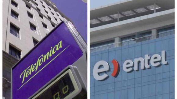 Telefónica y Entel son multados