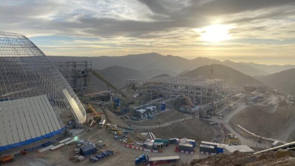 Quellaveco logra su primera producción de cobre, tras dos años de pandemia