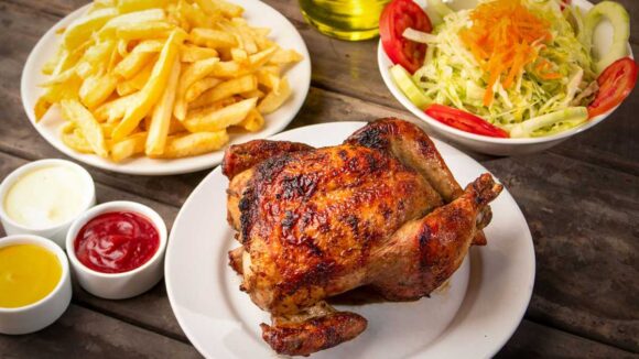 Pollo a la brasa