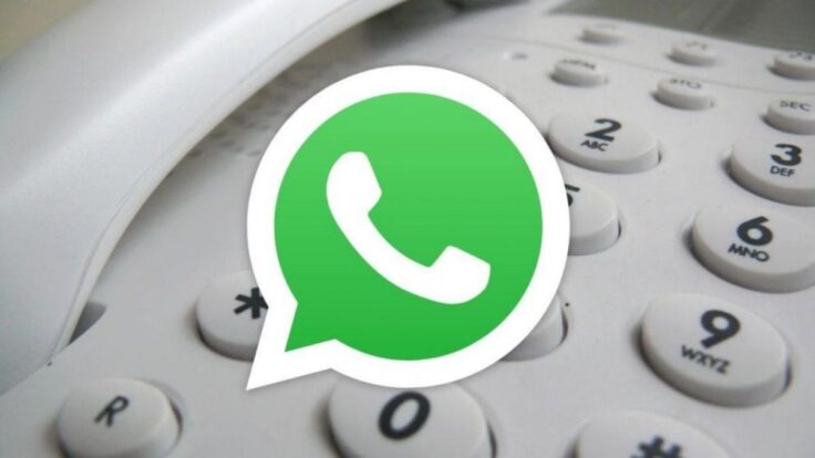 Truco para usar WhatsApp en un teléfono fijo