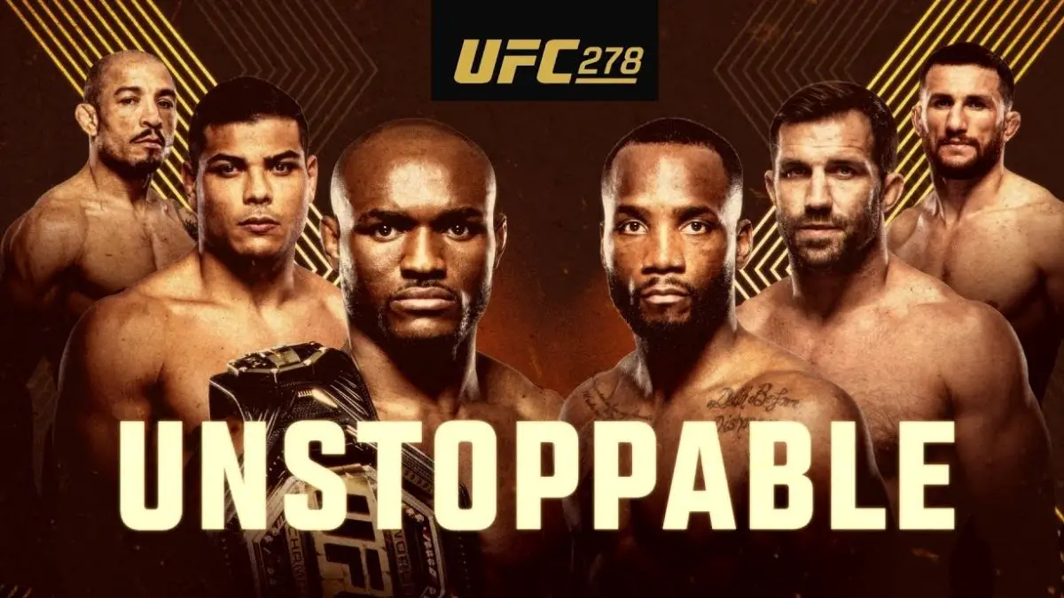 UFC 278, online gratis en vivo: cómo ver el evento de este sábado 20 de agosto por Internet