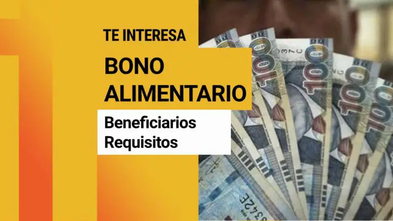 ¿Cómo Saber Si Soy Beneficiario Del Bono Alimentario 2022 ...