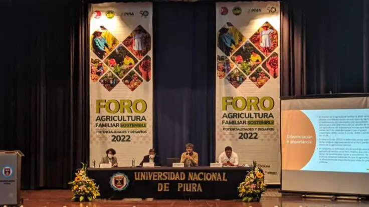 Eduardo Zegarra en el Foro Agricultura Familiar