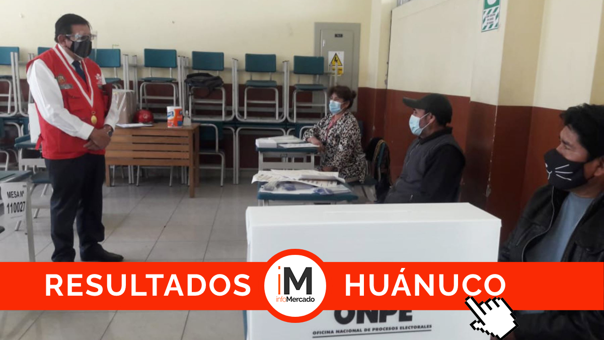 ONPE Resultados Municipales Huánuco 2022