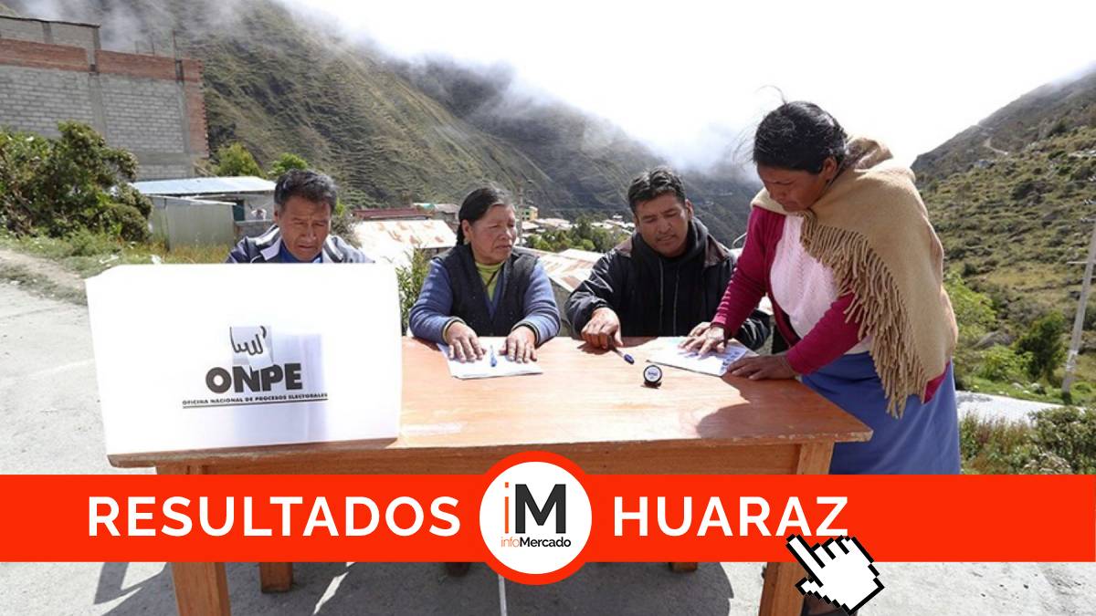 ONPE Resultados Municipales Huaraz 2022