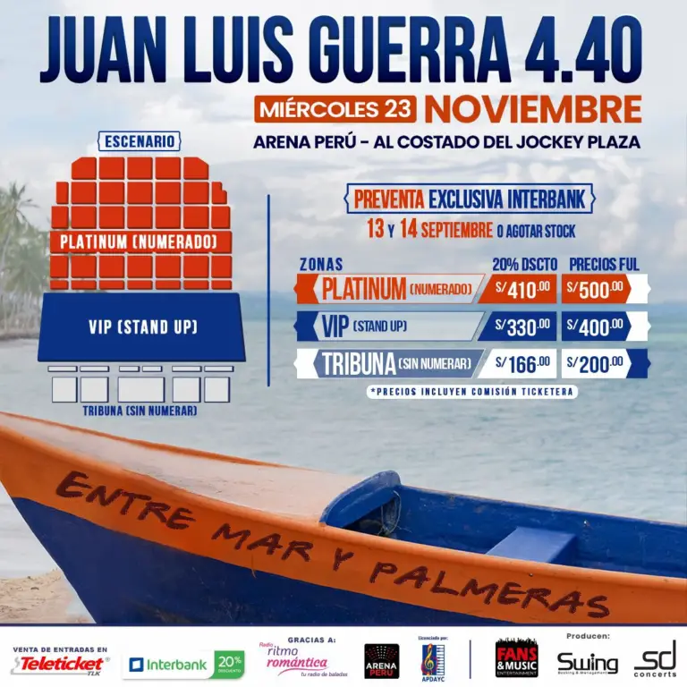 Entradas Juan Luis Guerra Per Cu Ndo Salen A La Venta En Teleticket Juan Luis Guerra En