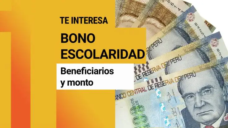Bono Escolaridad 2023 beneficiarios requisitos