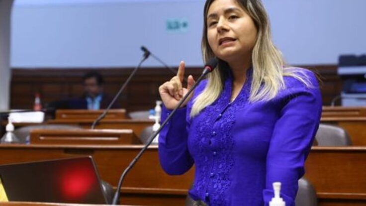 [VIDEO] Tania Ramirez: Congresista se maquilla en plena sesión virtual de la Comisión de Presupuesto