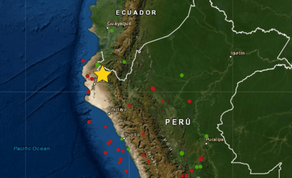 Temblor en Piura hoy