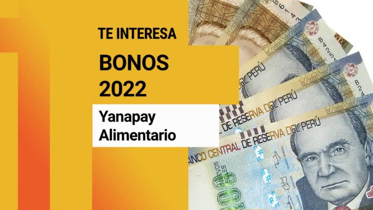 Bono Alimentario y Yanapay octubre 2022