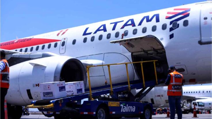 Latam aerolíneas en el Perú