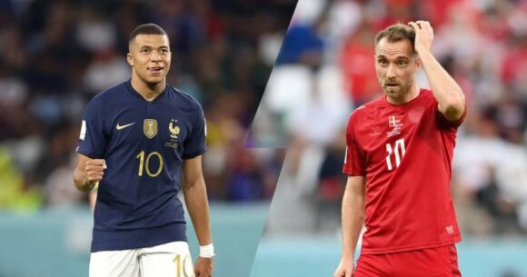 Francia vs Dinamarca