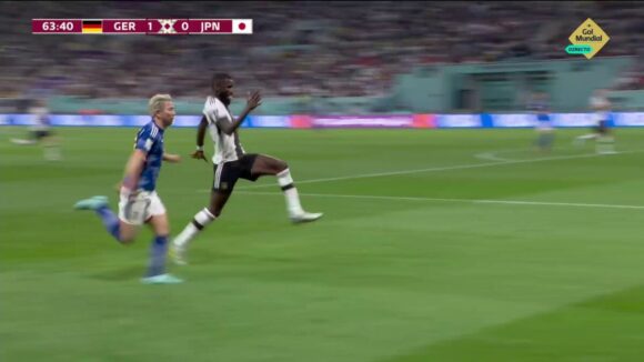 Video Rudiger Corrida Alemania Japon