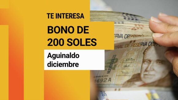 Bono de 200 soles aguinaldo diciembre sector publico