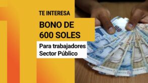 Bono de 600 soles Sector Público