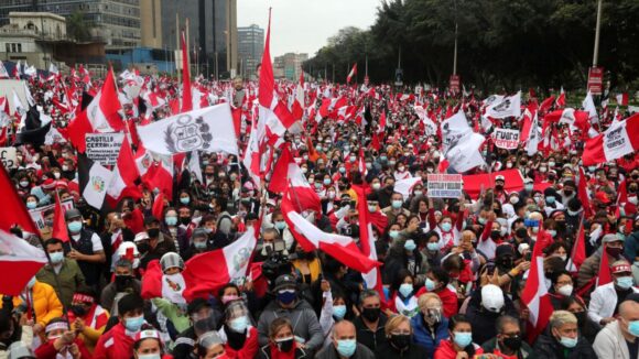 marcha contra Castillo en dónde y a qué hora