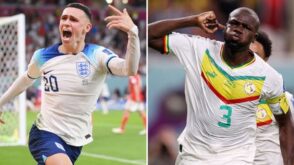 Inglaterra contra Senegal