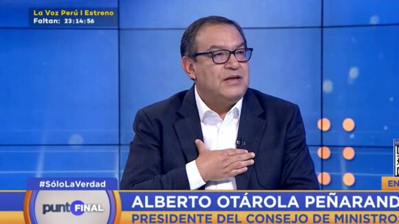 Alberto Otárola Punto final