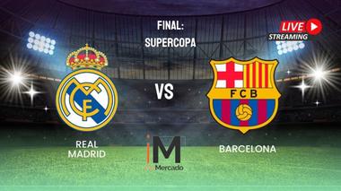 marea Posicionamiento en buscadores Sumergir Roja Directa Real Madrid vs Barcelona: Final Supercopa ONLINE
