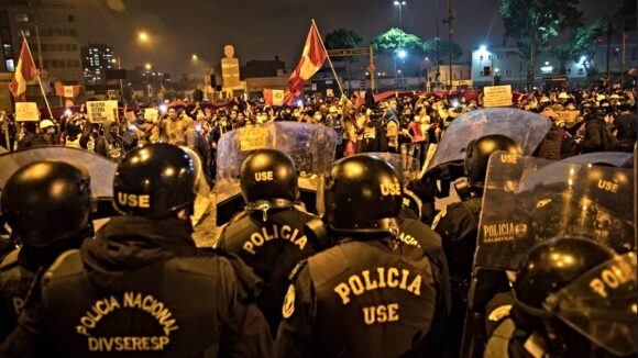 Marcha por la paz PNP