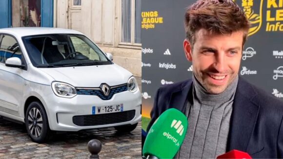 Pique y su Twingo