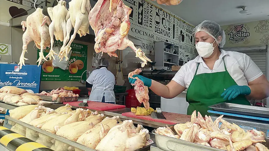 precio de pollo