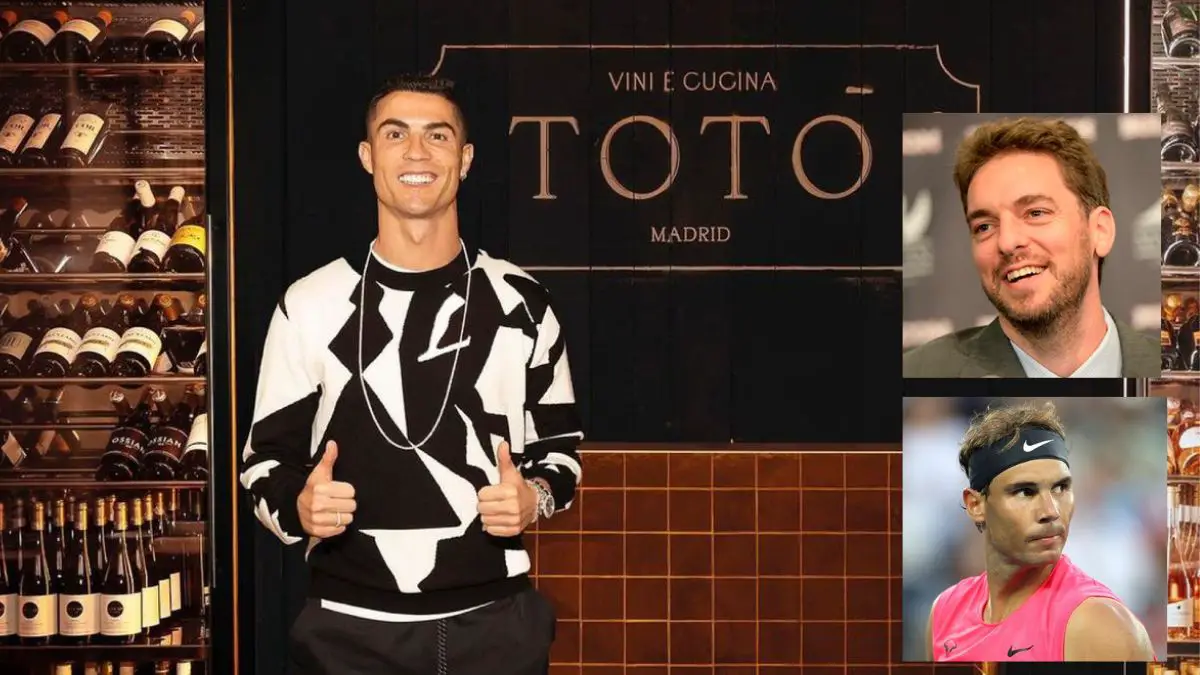 "Totó", el nuevo emprendimiento de Cristiano Ronaldo en Arabia junto con Nadal y Gasol