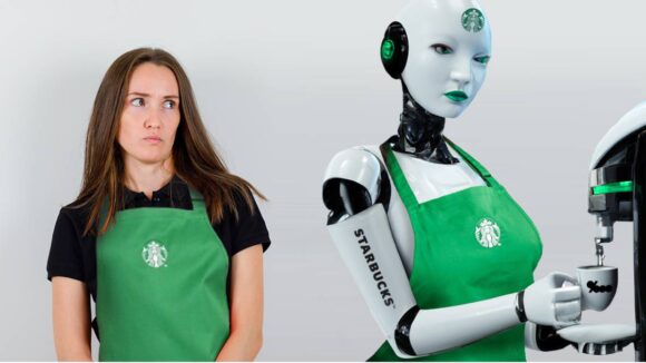 starbucks robot barista