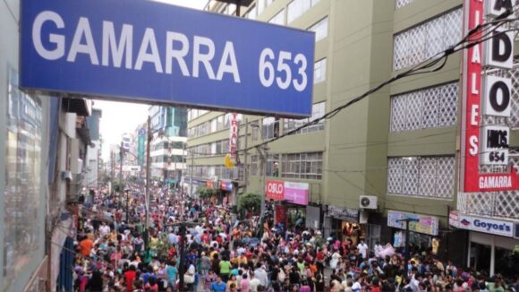 Gamarra lluvias