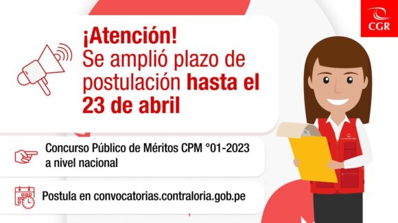 Contraloría General amplía plazo para postular a vacantes laborales: ¿Cómo acceder?