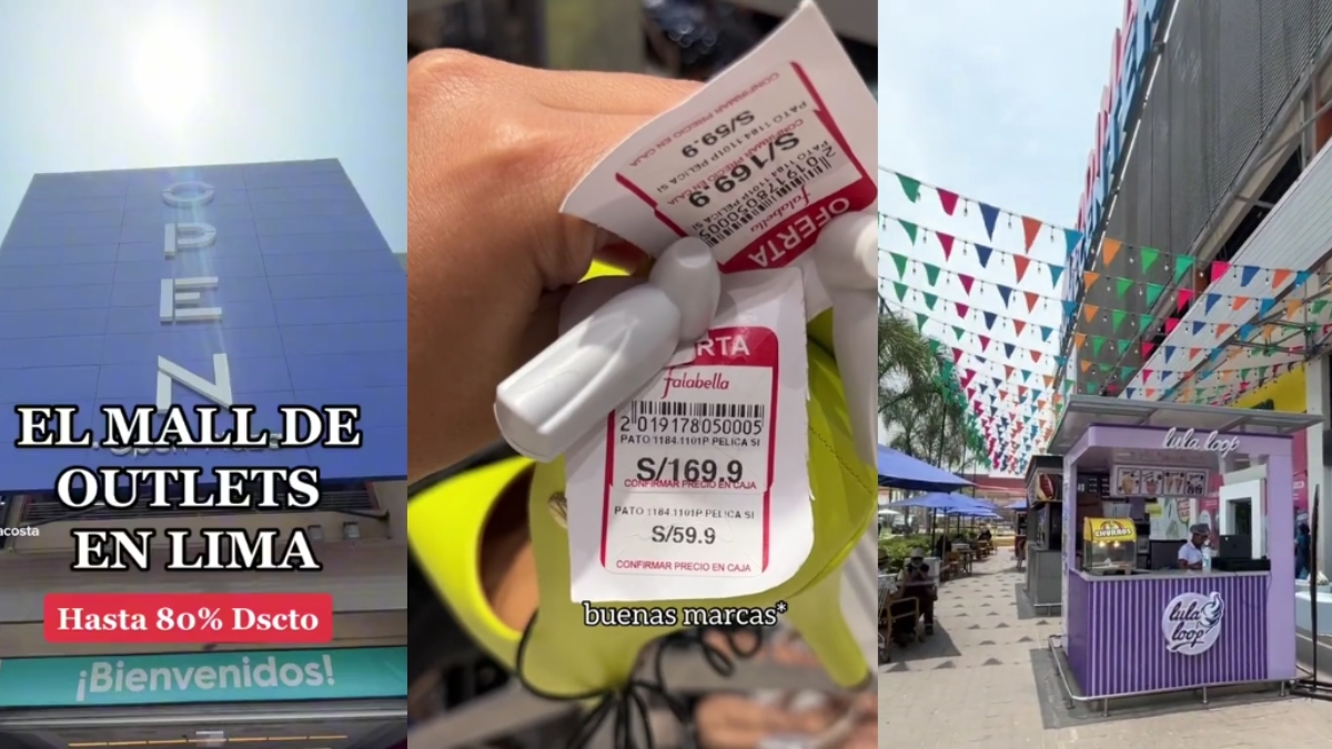 ¿Buscas descuentos? Este es el mall con los precios más bajos.