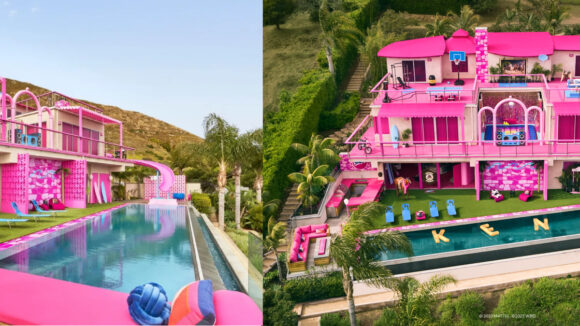 La casa de barbie Malibu Airbnb
