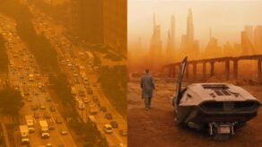 Enorme nube de humo cubre Nueva York y ciudadanos reaccionan en redes sociales: “Parece Blade Runner”