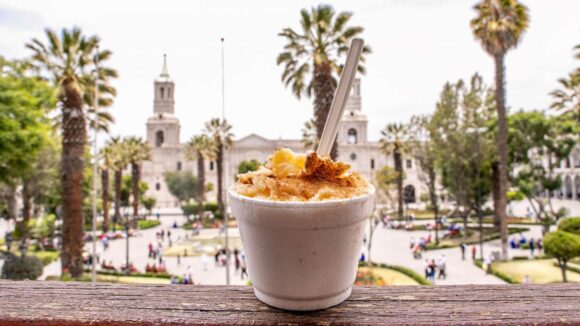 queso helado arequipeño