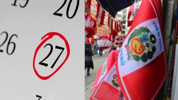 Fiestas Patrias: ¿El jueves 27 de julio es feriado?