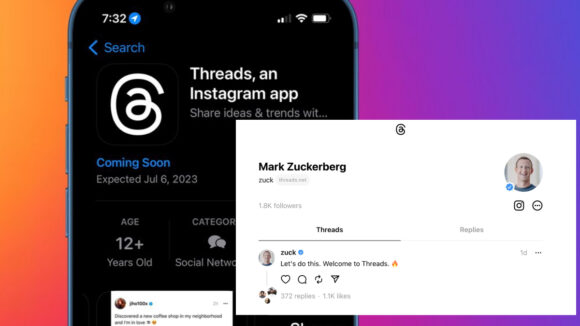 threads meta interfaz versión web